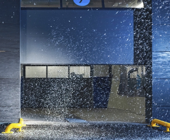 Панорамные ворота AluTherm в Усть-Джегуте